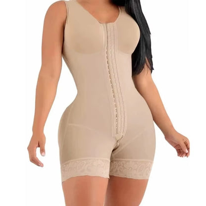 High Compression Body Shapewear Women Fajas Colombianas Corrective Girdle Tummy Control Post Liposuction BBL Slimming Waist Belt